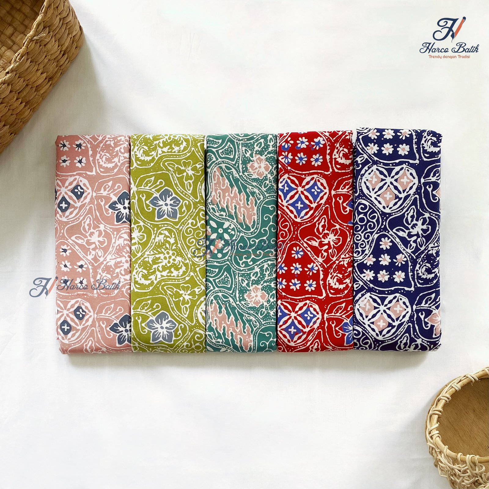 Batik Cap Colet Kain Batik Cap Harco Motif Sekar Jagat