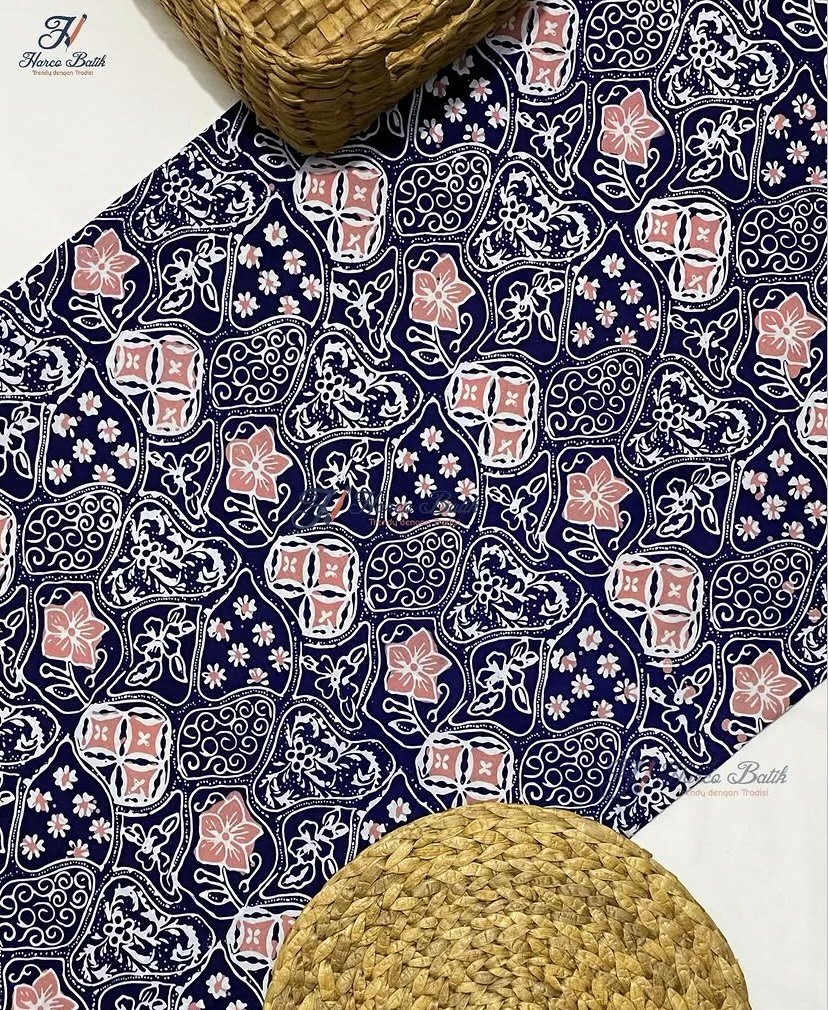 Kain Batik Cap Harco Motif Sekar Jagat