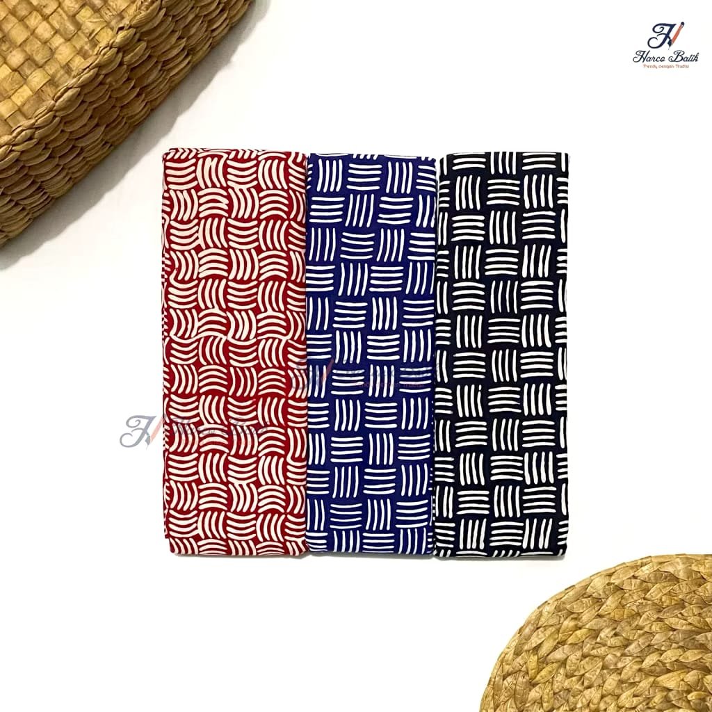 Batik Cap Kain batik print harco motif bilik lengkung